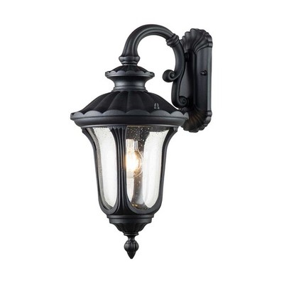 Chicago Outdoor Wandleuchte schwarz strukturiert  Elstead Lighting CC2-S-BK