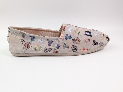 Skechers Bobs For Dogs Slipper Memory Foam flache Schuhe UK 6 EU 39