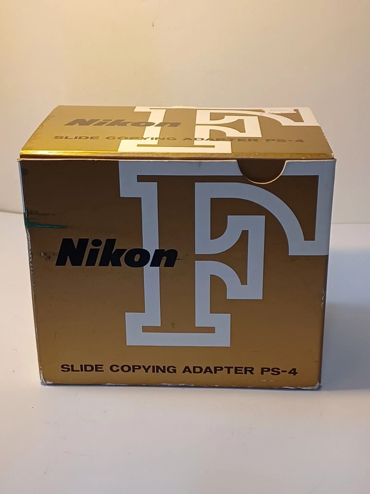 Adaptador Nikon PS-4 Slide Copy PS-4 funciona con PB-4 y PB-5 - excelente estado Foto 2 de 4