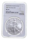 Photo of a 2007-W American Silver Eagle from an eBay listing that sold on Jul 17, 2026