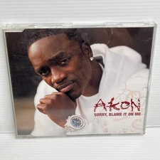 Akon Sorry, Blame It On Me 4 Track CD Single 2007 Australia