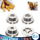 4 Stück 8mm/15mm/24mm Churros Maker Düsen Set für die meisten Churros Maker Maschinen