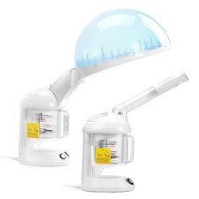 2-in-1 Hair  Facial Steamer, Pro Salon Home Spa, 360  Arm, Pores Clean
