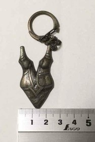 Dragon Quest 3 Dangerous Swimsuit Keychain Vintage Rare Famicom