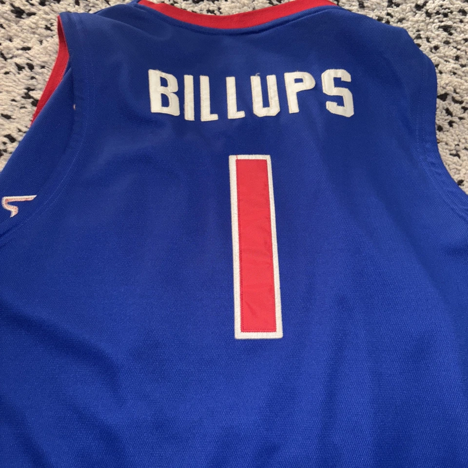 Adidas Authentic Detroit Pistons Chauncey Billups #1 Jersey SZ 56 - Image 4 of 4