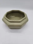 HAEGER GREEN OCTOGON SHAPED  DISH 525-20 8" Bonsai Planter
