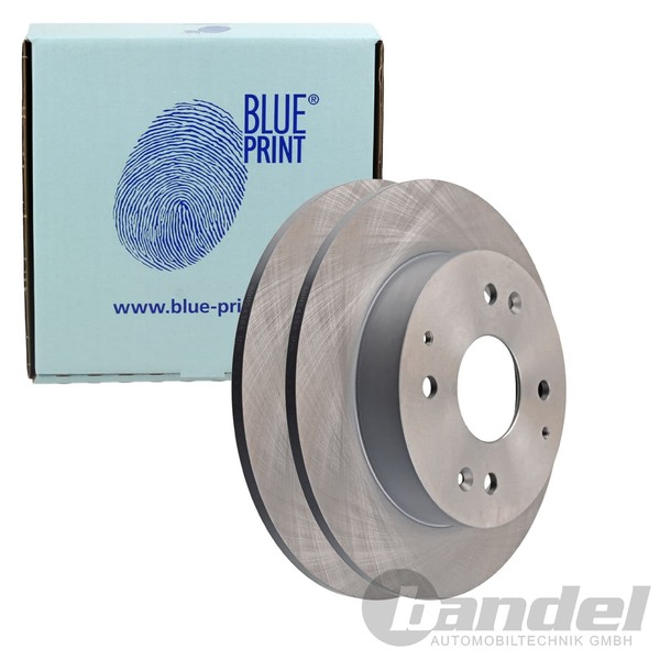 2X Blue Print Bremsscheiben Ø260Mm Hinten Passend FÜR Honda Prelude-image