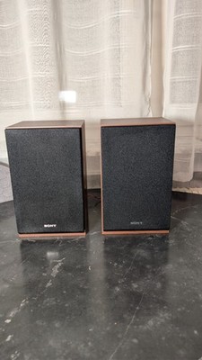 Sony SS-CEH25 HiFi Lautsprecher Boxen   CEH 25   Nussbaum Optik   Getestet