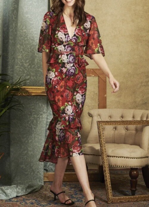 HOT Kimono Dress Hope And Ivy Red Dress Hope Ivy Natasha