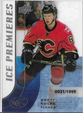 2015-16 Upper Deck Ice BRETT KULAK Ice Premieres rookie card #119
