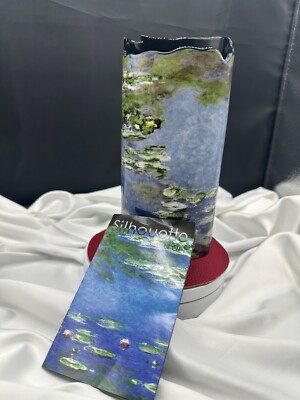 New MONET Water Lillies Vase by Silhouette D  Art Bewick