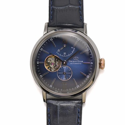 Orient Star Classic Semi-Skeleton RK-AV0011L Automatic Navy Dial Herrenuhr
