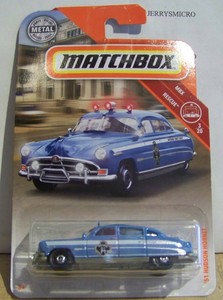 matchbox hudson hornet police car