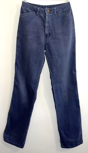 Jeans Calvin Klein vintage vita alta fondo liscio taglio 682 - taglia 9 - effettivi 25 x 31,5 - Foto 2 di 13