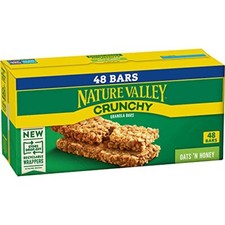 Nature Valley Granola Bars Crunchy Oats N Honey 48 Ct