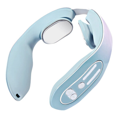EMS Neck Acupoints Lymphvity Massage Device Intelligent Neck Massage Xmas Gift
