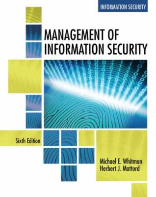 Management of Information - Paperback, by Whitman Michael; Mattord - Good