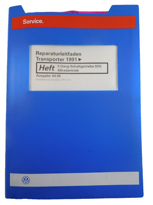Reparaturleitfaden T4 Syncro 2,5l TDI 75 kW 5 Gang Getriebe 02G Allrad Kupplung 