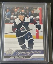 2023-24 Upper Deck Extended Series - Young Guns #716 Sam Malinski (RC)