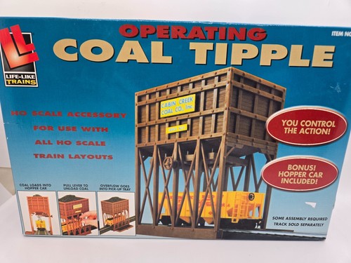 Life Like 8306 Operating Coal Tipple HO calibre tren paisaje con tolva | Zustand: New