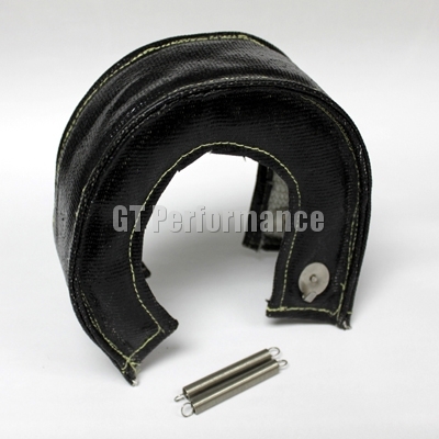 Protection thermique turbo T3 noire contre la fonte des câbles sur Civic EG6 EK9