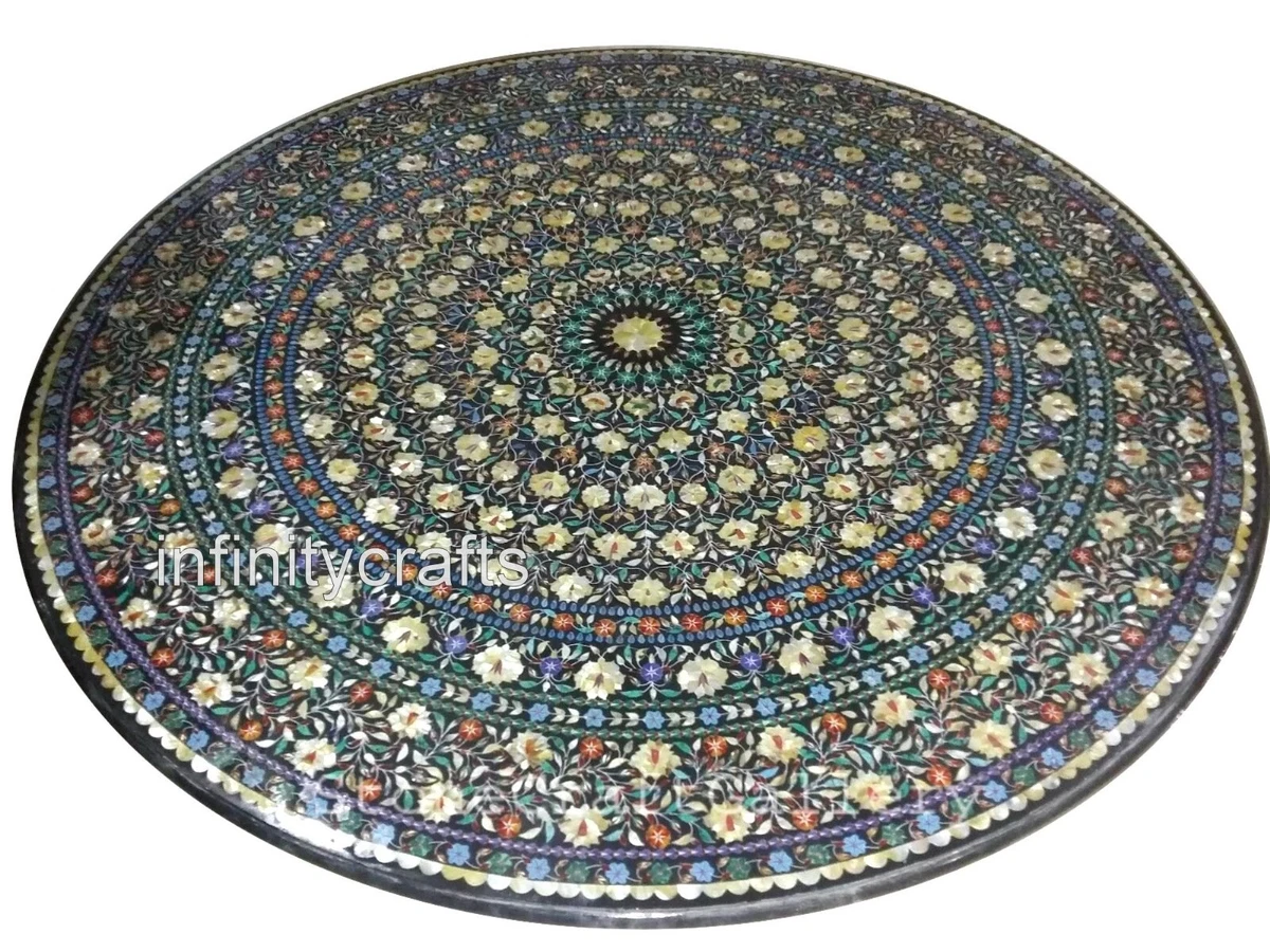 72 inch round marble dining table deals