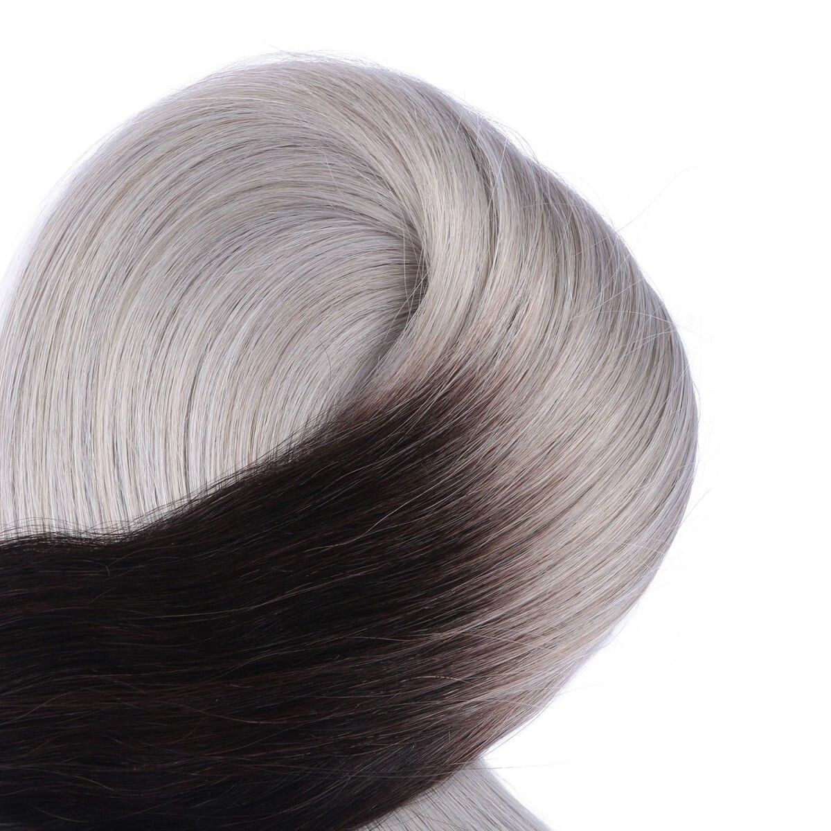Invisible Tape In Hair Extensions 100%Real Human Hair Highlight Ombre Thick Hair