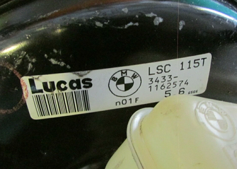 BMW E34 Bremskraftverstärker 540i M60 1162574 Lucas LSC 115T Tandem BKV #90 - Bild 2 von 4