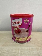 Slimfast Powder Tin Raspberry White Chocolate 365G 10 Servings Best before 4/25