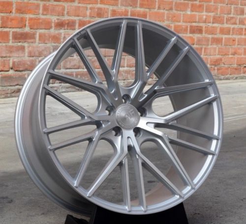 22” RF13 MACHINE SILVER WHEELS RIMS FOR MASERATI GHIBLI 22X9 & 10.5