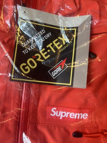 New Supreme Gore Tex Paclite Suite Orange Sz Small Ebay