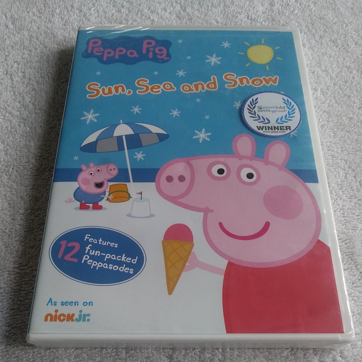 その他 Peppa Pig: Sun Sea &amp; Snow [DVD] [Import] 2zzhgl6 Peppa Pig ~ Sun, Sea and Snow (DVD 2016 Widescreen) Animated