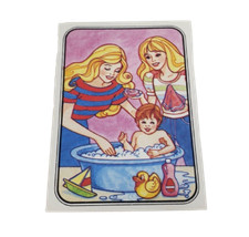 VINTAGE 1983 MATTEL FIGURINE PANINI BARBIE ALBUM STICKER NOS NEW OLD STOCK  143