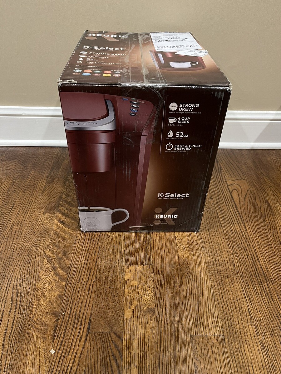 K Select Keurig Machine Red Keurig K-Select Coffee Maker With