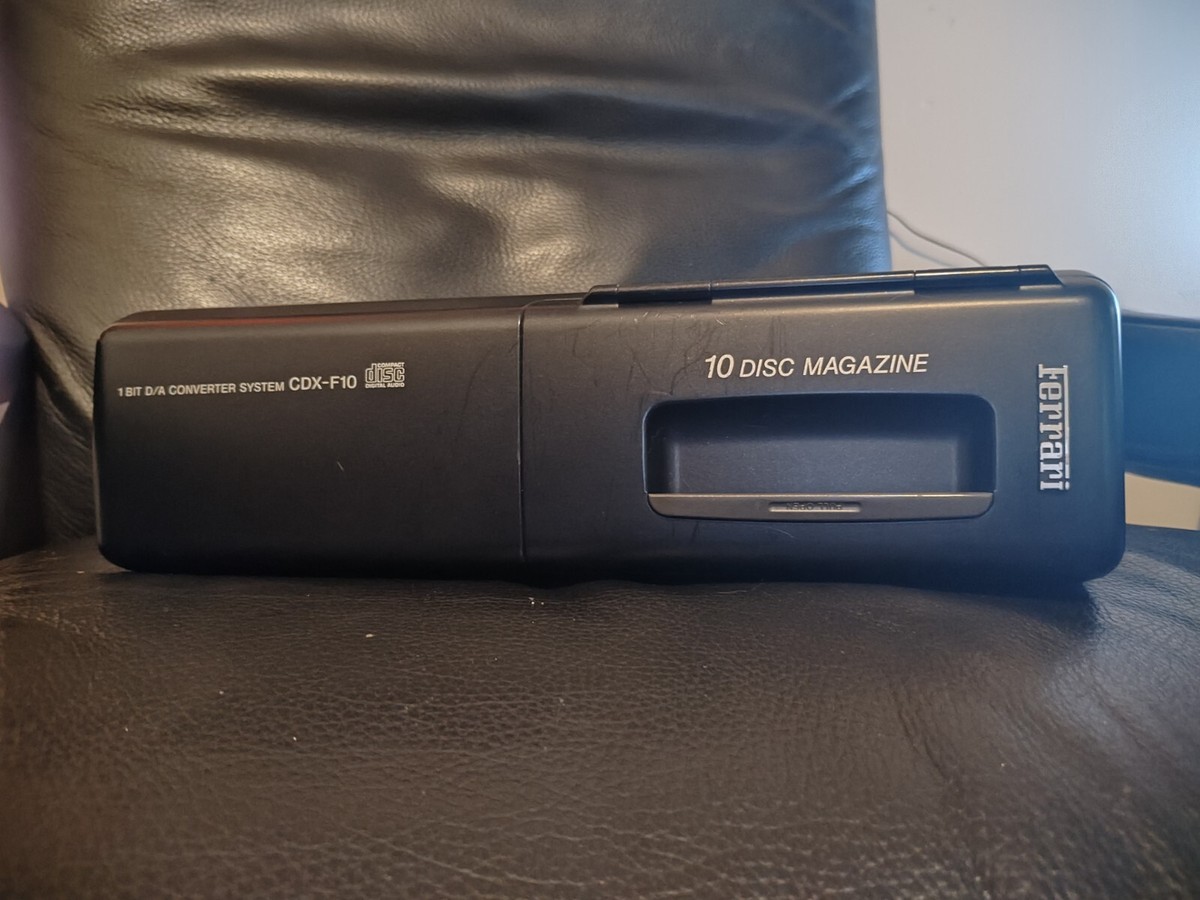 FERRARI F355 550 456 SONY CDX F10 CD CHANGER 10 DISC HI FI RADIO