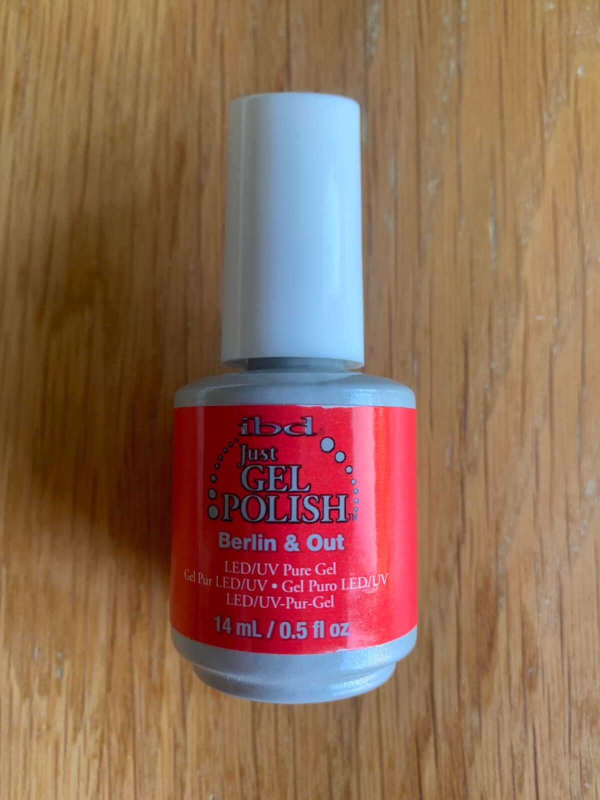 Brand New & Genuine IBD Just Gel Polish 14ml - Berlin & Out