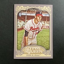 2012 Topps Gypsy Queen Warren Spahn #265 Ex+