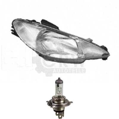 Scheinwerfer rechts für Peugeot 206 CC 2D 1.6 16V 2.0 S16 2A/C 1.4i 1.1i 2E/K