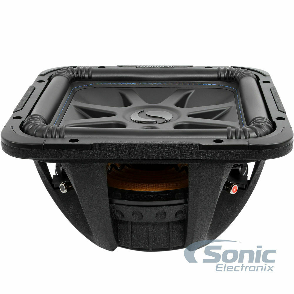 KICKER Solo Baric L7 VS12L72 12 inch One Way Car Subwoofer - Black