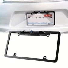 US Frame Reverse Camera License Plate Reverse Led Night Vision Backup Camera