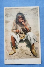 Moki Indian Cigarette Smoker