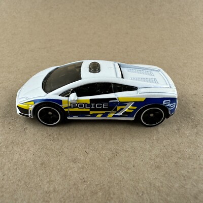 2022 Matchbox Lamborghini Gallardo LP560-4 Police Car Exotic 1:64