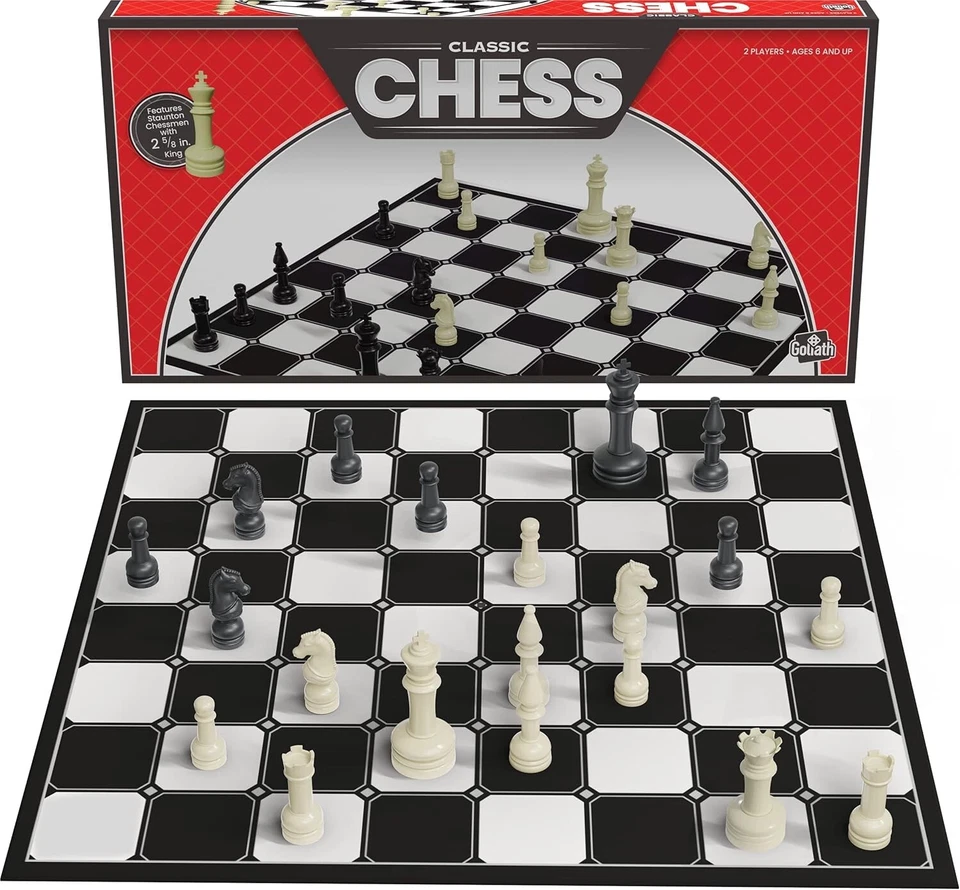 2021 Goliath Classic Chess NIB 2-5/8" King - Chess Set ~Brand New Sealed~ - Image 2 of 4