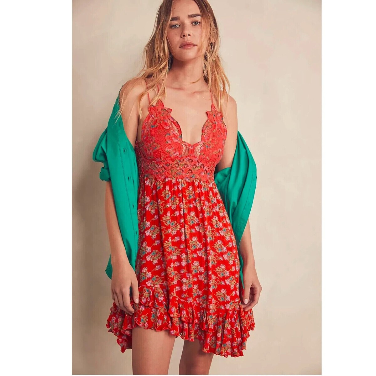 haute hippie lace slip dress Shona Joy - Lustre Lace Slip Mini Dress - Ivory