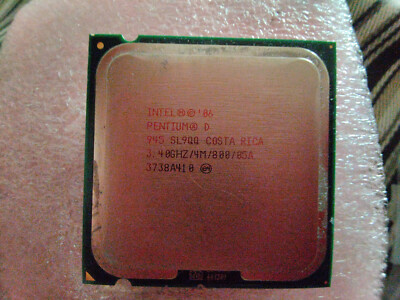 Intel Pentium D 945 3.4GHz Dual-Core 4MB 800MHz LGA 775 SL9QQ CPU Processor 95W