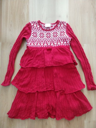 Hanna Andersson Red Fair Isle Tiered 