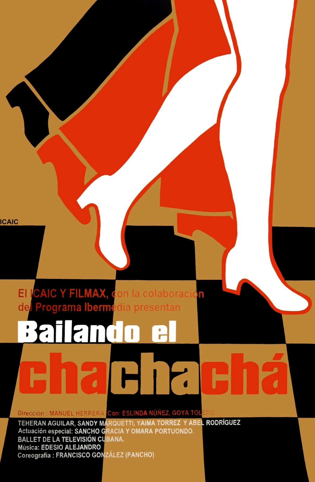 4514.Bailando el cha cha cha.dancing.película.PÓSTER.Decoración. Arte Gráfico Fino
