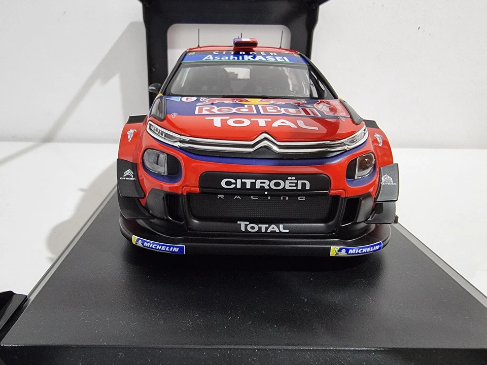Norev Citroen C3 Wrc Team Total Wrt N 1 Winner Rally Montecarlo 2019 1/18 #NEW - Image 3 of 4