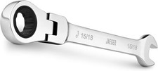 1516 Sae Flex Head Tightspot Ratchet Wrench 4 Degree Swing Arc 12-point Ratc...