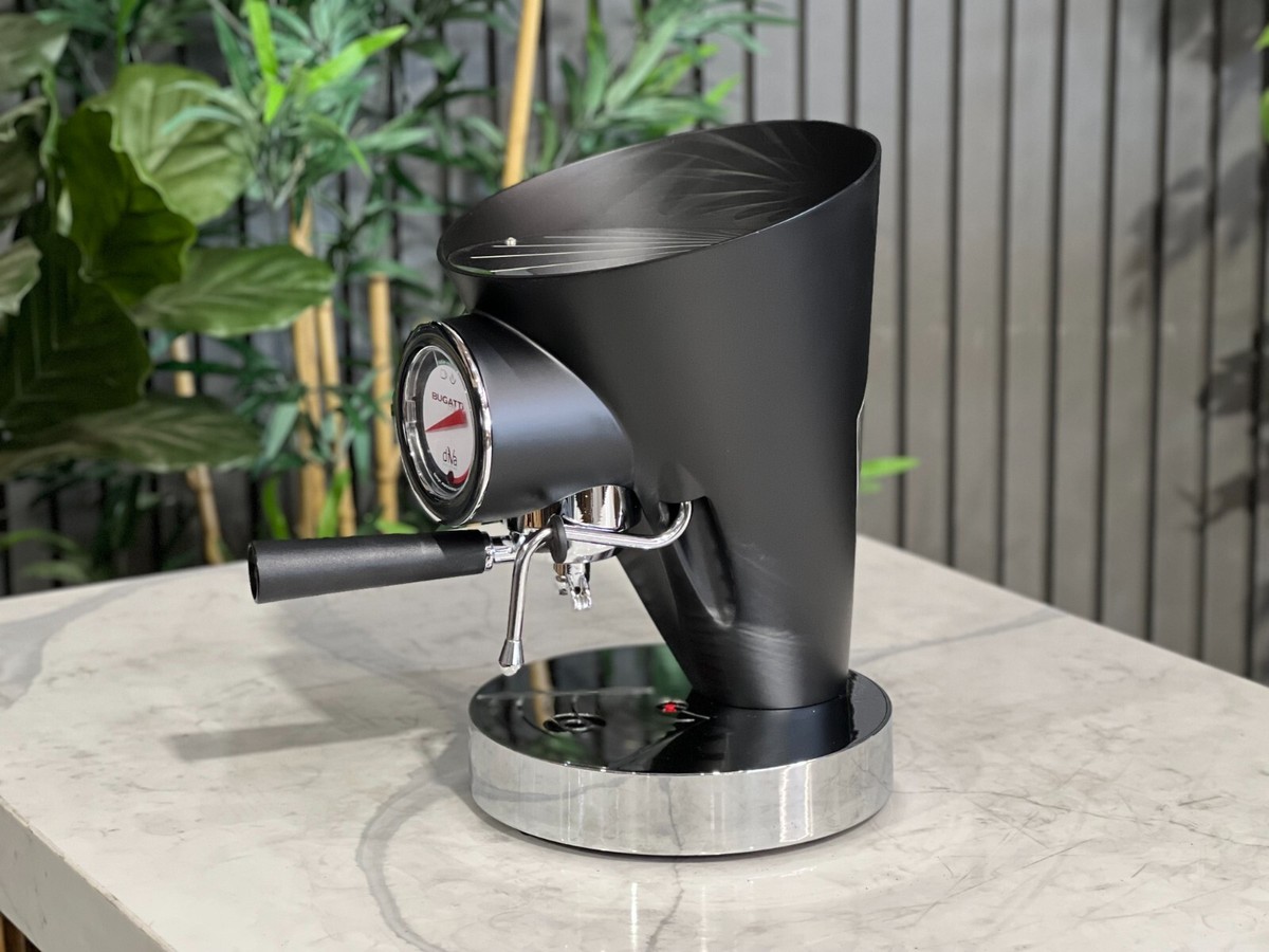 BUGATTI DIVA 1 GROUP ESPRESSO COFFEE MACHINE BRAND NEW BLACK HOME